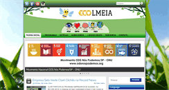 Desktop Screenshot of ecolmeia.org.br