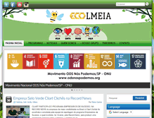 Tablet Screenshot of ecolmeia.org.br